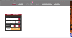 Desktop Screenshot of intergrouphoteles.com